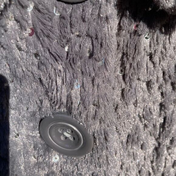 Sequined Cropped Jacket with Bell Sleeve - Picture 5 of 7